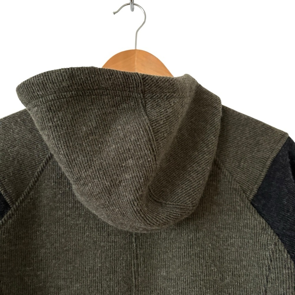 Outdoor Research Womens Flurry Jacket Small Forest Green Black Fleece Wool Warm - Picture 7 of 9